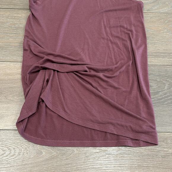 ATHLETA Crushed Berry‎ Threadlight Twist Side Active Workout Yoga Tank Top Sz XS - Picture 5 of 9